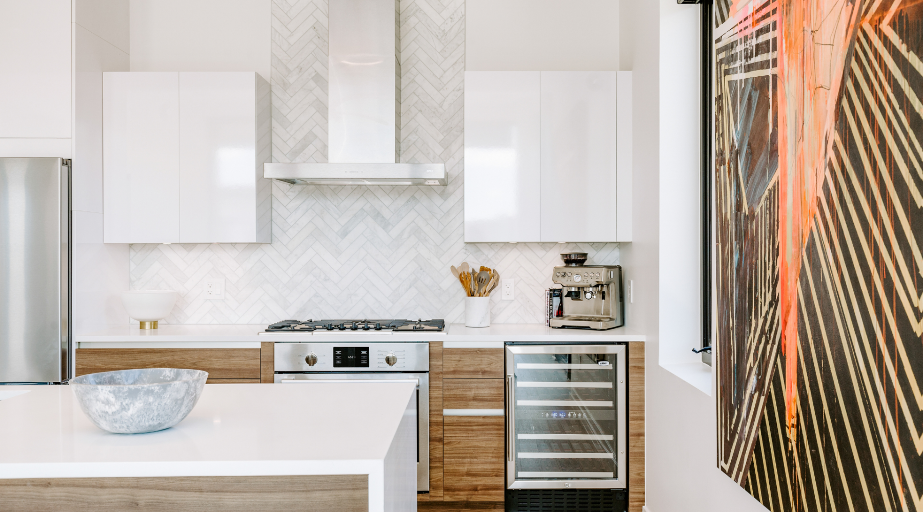 Herringbone backsplash tile Herringbone backsplash tile
