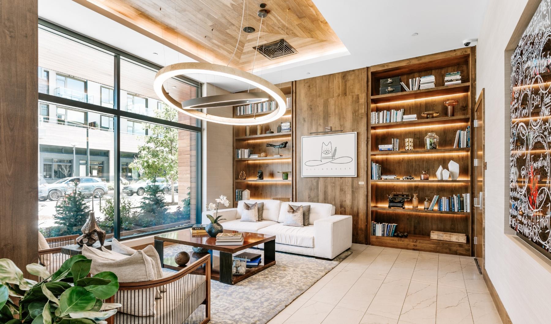 The essence of exceptional living a living room with a large window